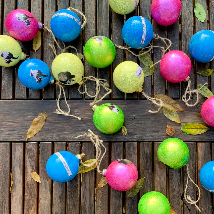 Decoupage - Bauble, Blue | Blizzard