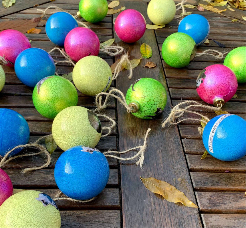 Decoupage - Bauble, Blue | Blizzard