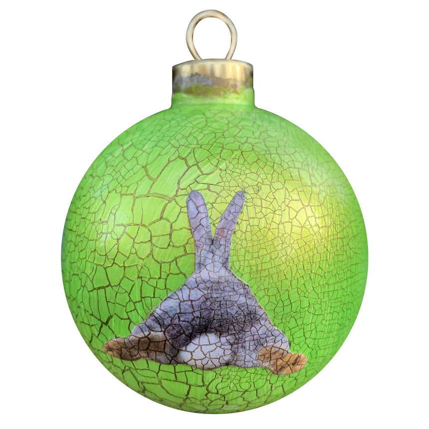 Decoupage - Bauble, Green | Bunny Bottom