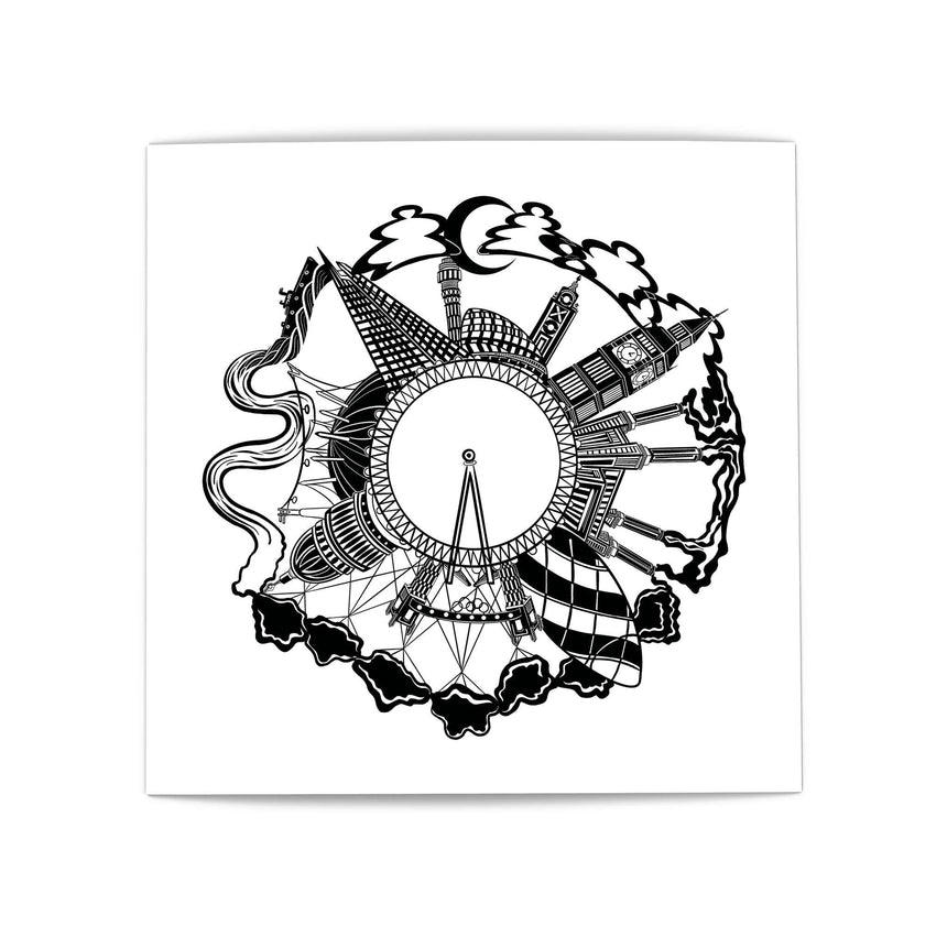 Wheel of London - Greeting Cards
