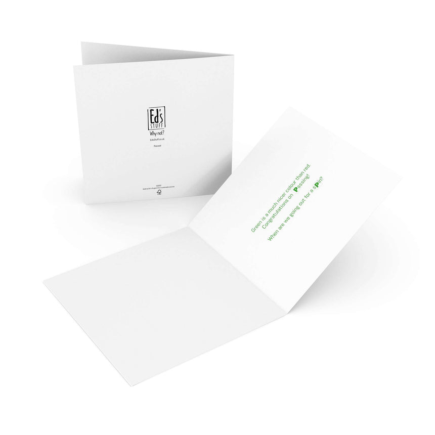 Passed - Greeting Card