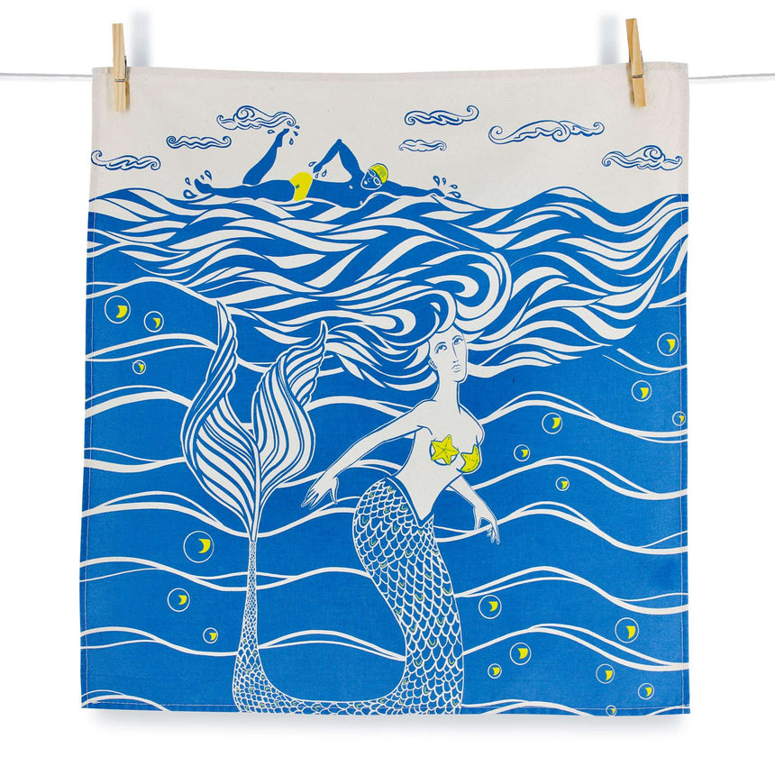 Splashing - Tea Towel