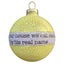 Decoupage - Bauble, Yellow | Our House