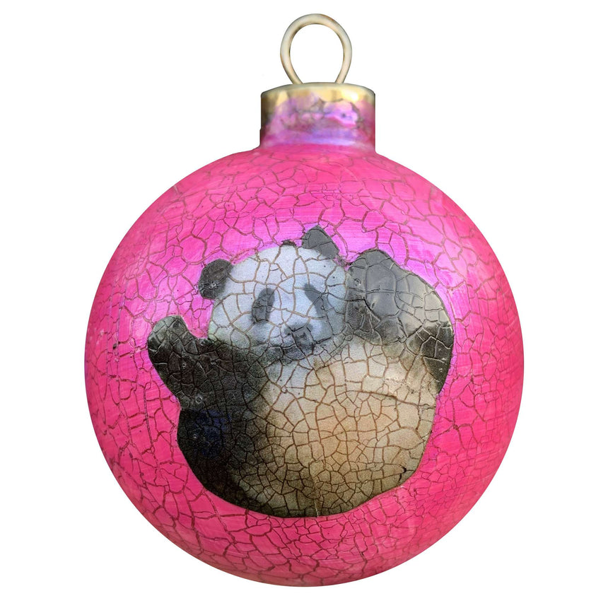 Decoupage - Bauble, Pink | Panda Bottom