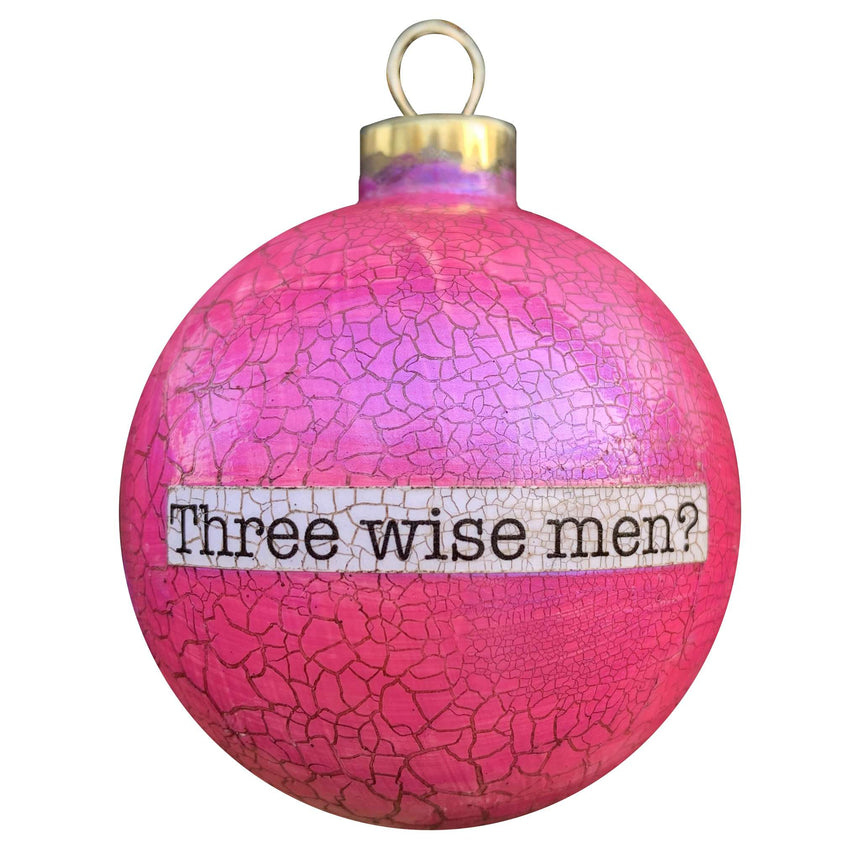 Decoupage - Bauble, Pink | Serious