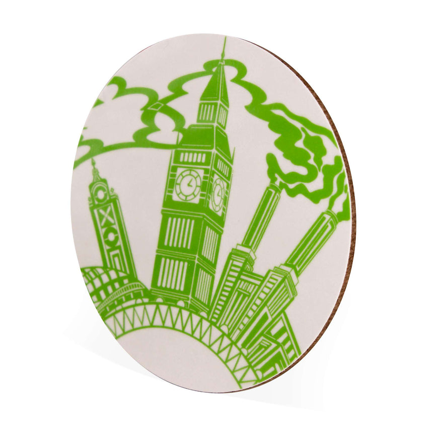 Green Wheel of London - Coaster