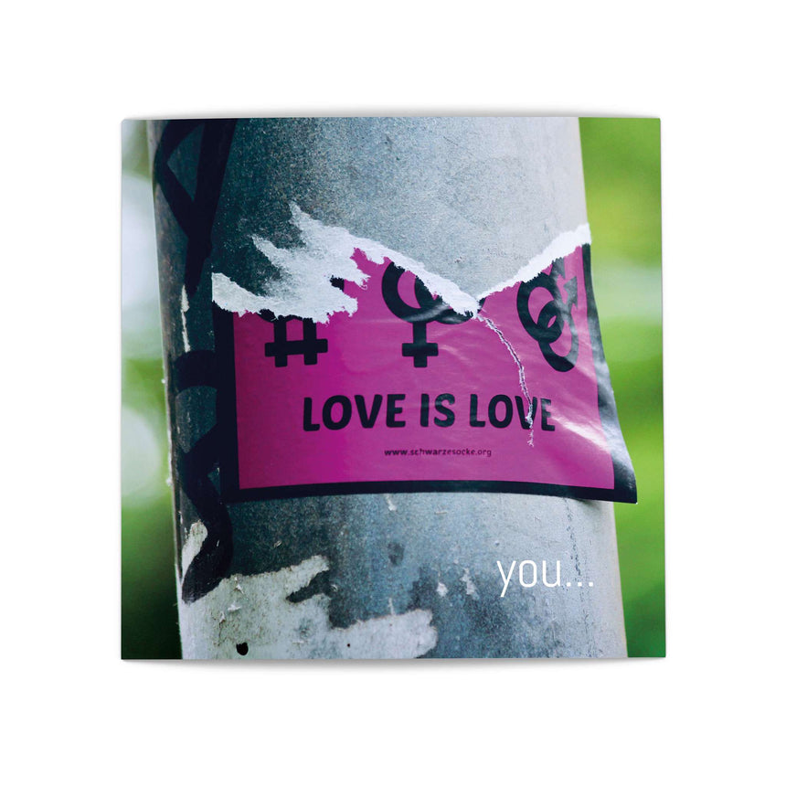 Love Is Love - Greeting Card