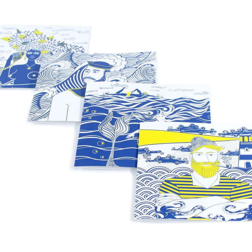 The Sea Set - Greeting Cards