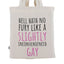 Hell Hath No Fury Like A Slightly Inconvenienced Gay - Tote Bag